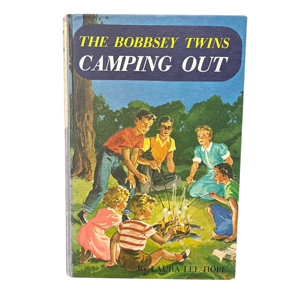 Vintage The Bobbsey Twins Camping Out Book 16